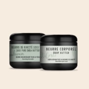 Duo beurre corporel et beurre de karité - Sika Cosmétique